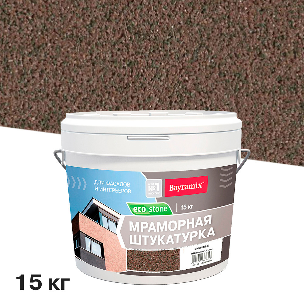 ���������� ���������� ������������ ��������� Bayramix EcoStone 978 15 ��  