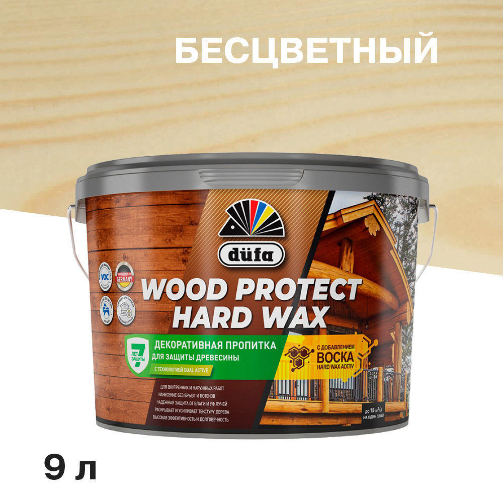 ���������� ���������� Dufa Wood Protect Hard Wax ������������ ��� ������ ���������� 9 �  