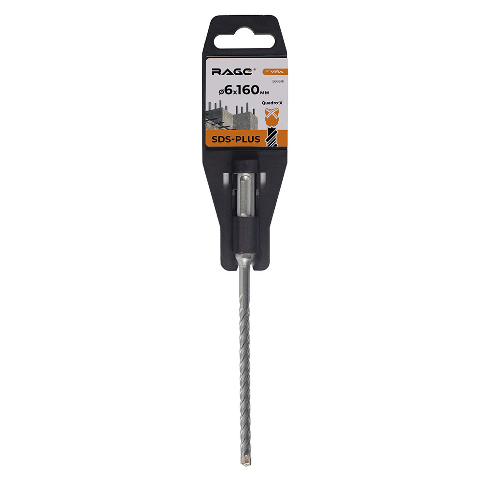 ���������� ��� SDS-plus Rage Quadro-X 6�160 �� (566616)  