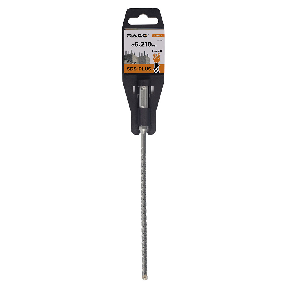 ���������� ��� SDS-plus Rage Quadro-X 6�210 �� (566621)  