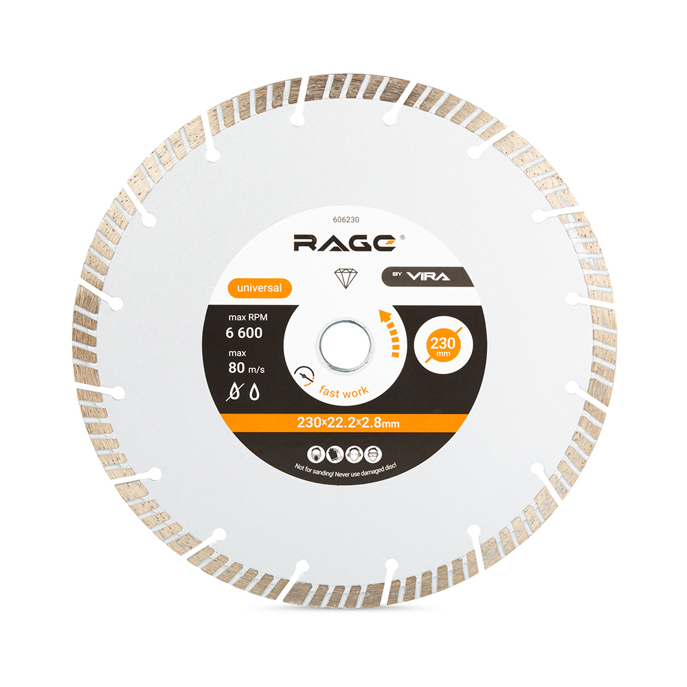 ���������� ���� �������� �� ������ Rage Jet Max 230�22,2�2,8 �� ��������������� ����� ��� (606230)  