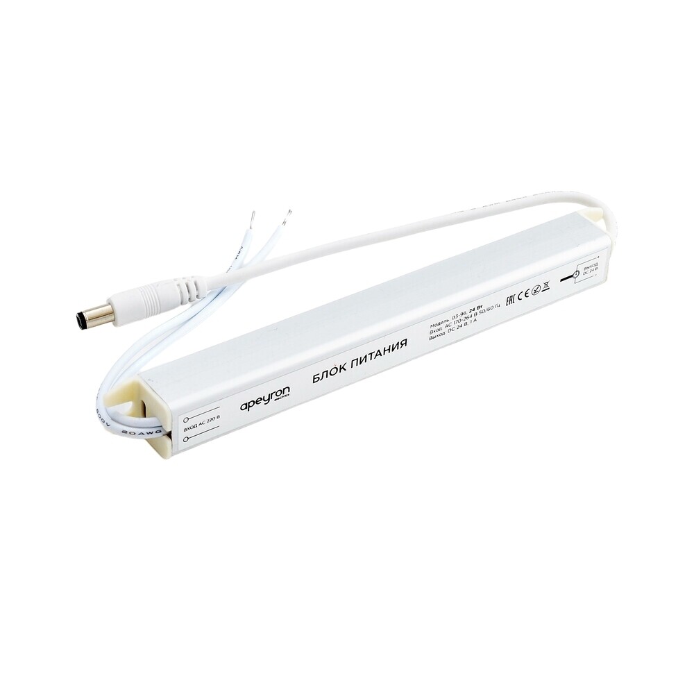 ���������� ���� ������� ��� ������������ ����� Apeyron 230/24 � 24 �� IP20 (03-96)  