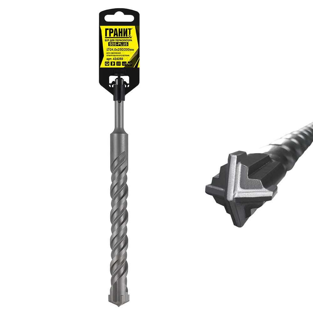 ���������� ��� SDS-plus ������ Quadro-X 24�250 �� (424250)  