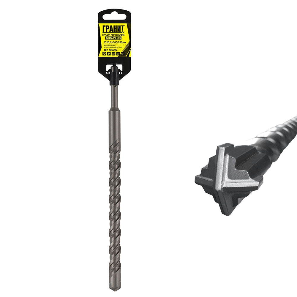 ���������� ��� SDS-plus ������ Quadro-X 20�300 �� (420300)  
