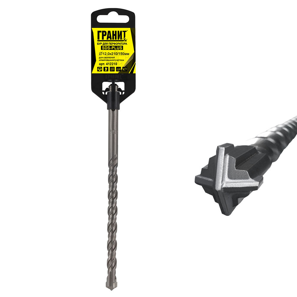 ���������� ��� SDS-plus ������ Quadro-X 12�210 �� (412210)  
