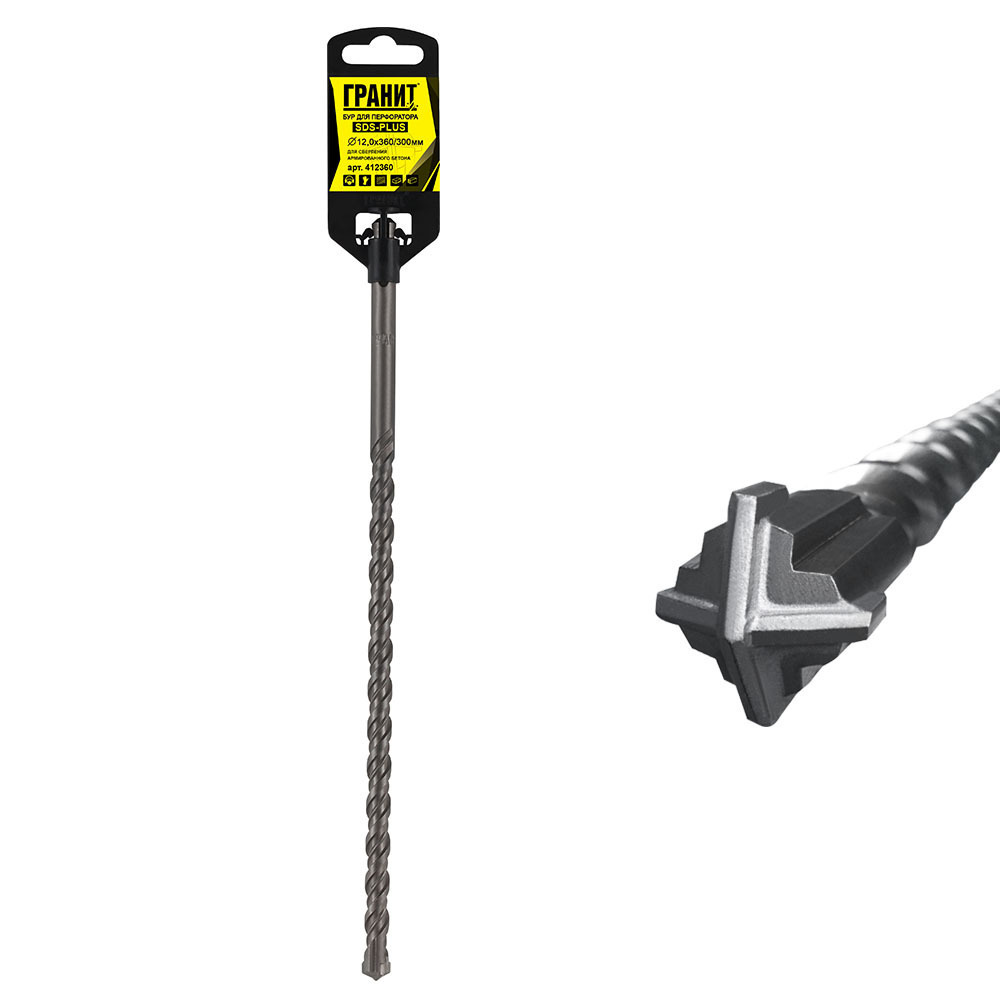 ���������� ��� SDS-plus ������ Quadro-X 12�360 �� (412360)  
