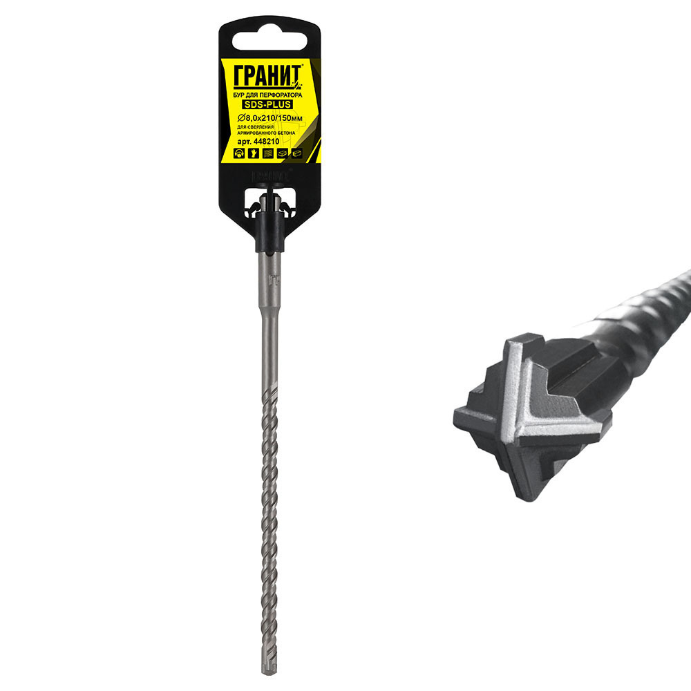 ���������� ��� SDS-plus ������ Quadro-X 8�210 �� (448210)  