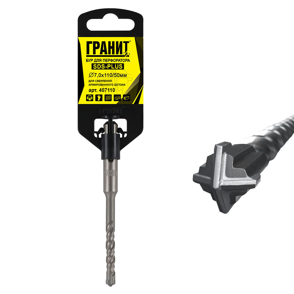 ���������� ��� SDS-plus ������ Quadro-X 7�100 �� (407110)  