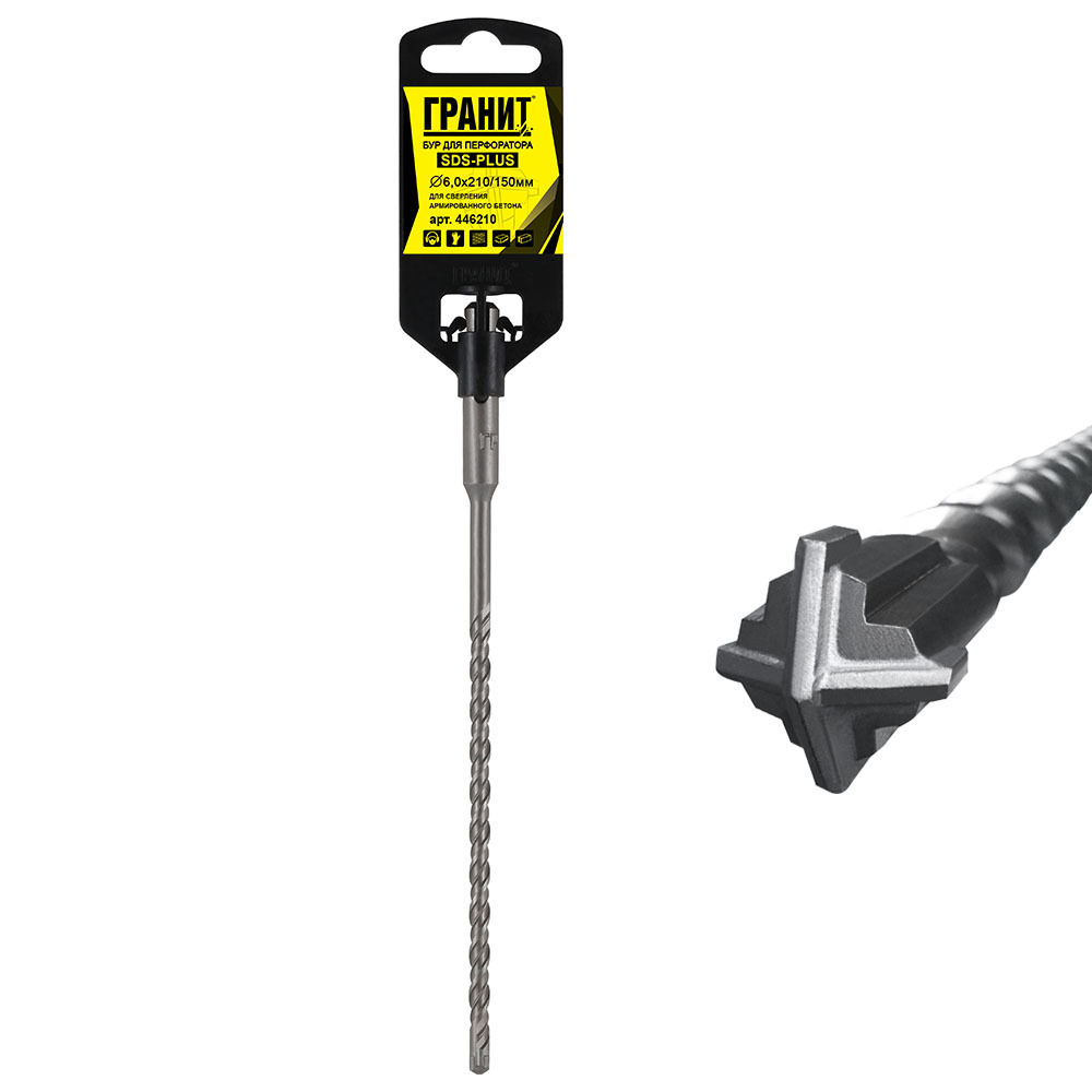 ���������� ��� SDS-plus ������ Quadro-X 6�210 �� (446210)  