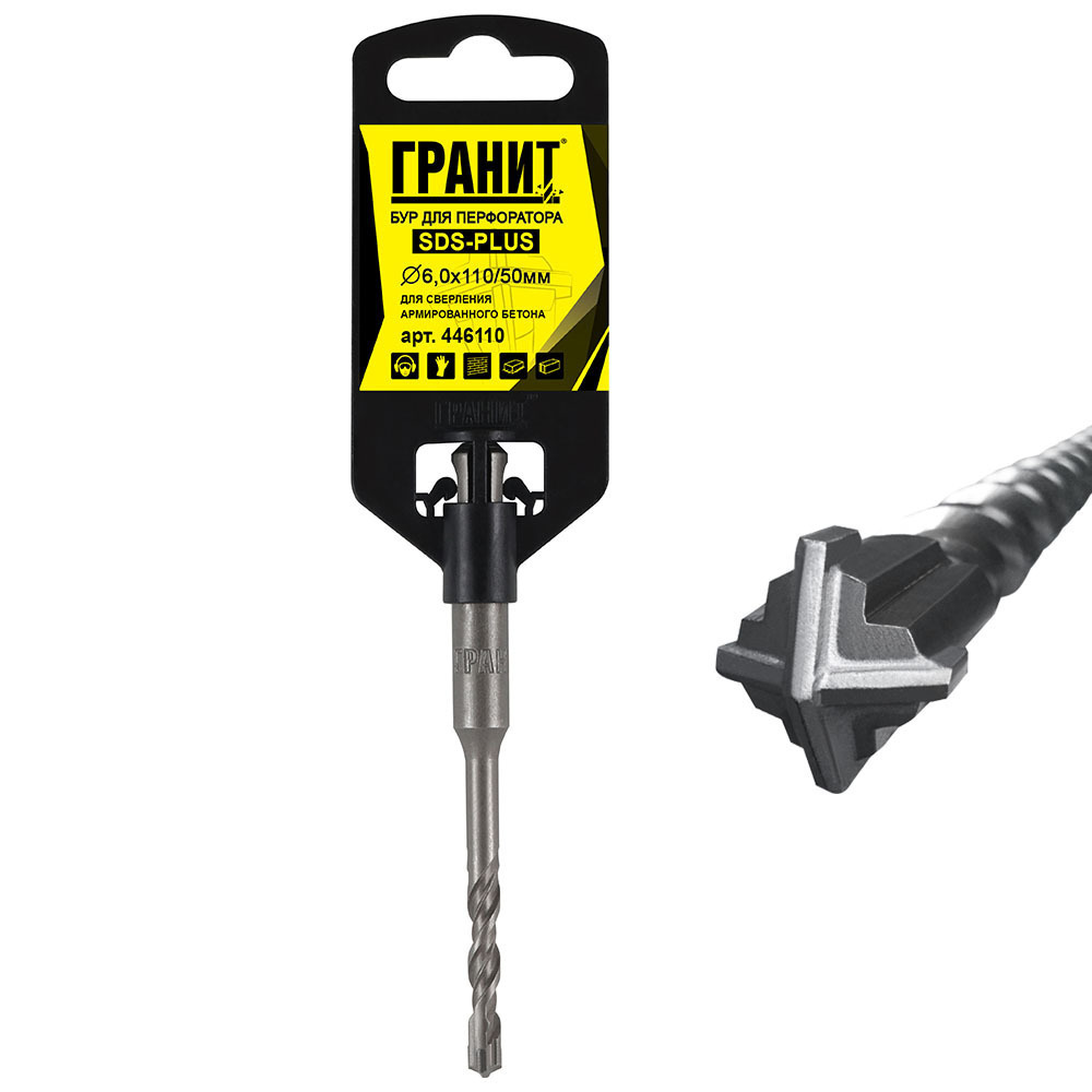 ���������� ��� SDS-plus ������ Quadro-X 6�100 �� (446110)  