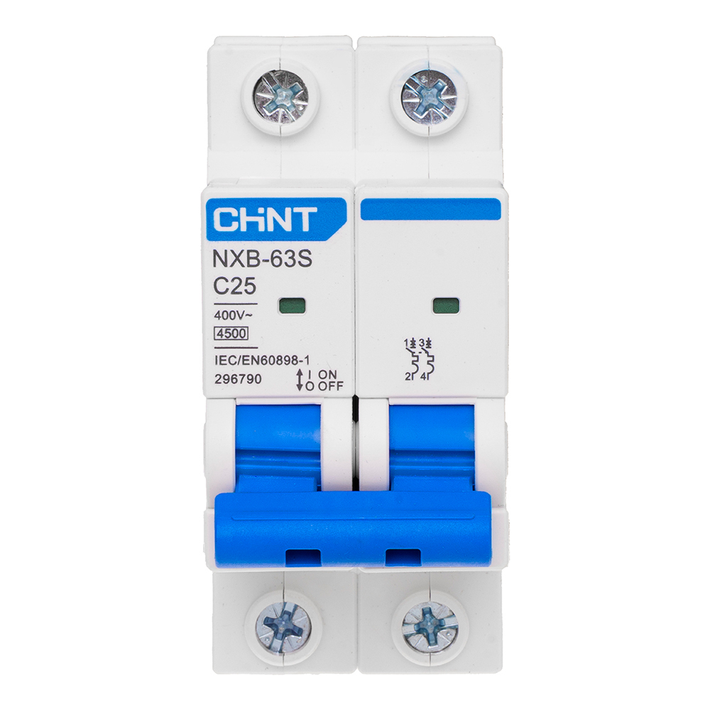 ���������� �������������� ����������� ��������� Chint NXB-63S 2P 25� ��� C 4,5 �� 400 � (296790 Chint)  