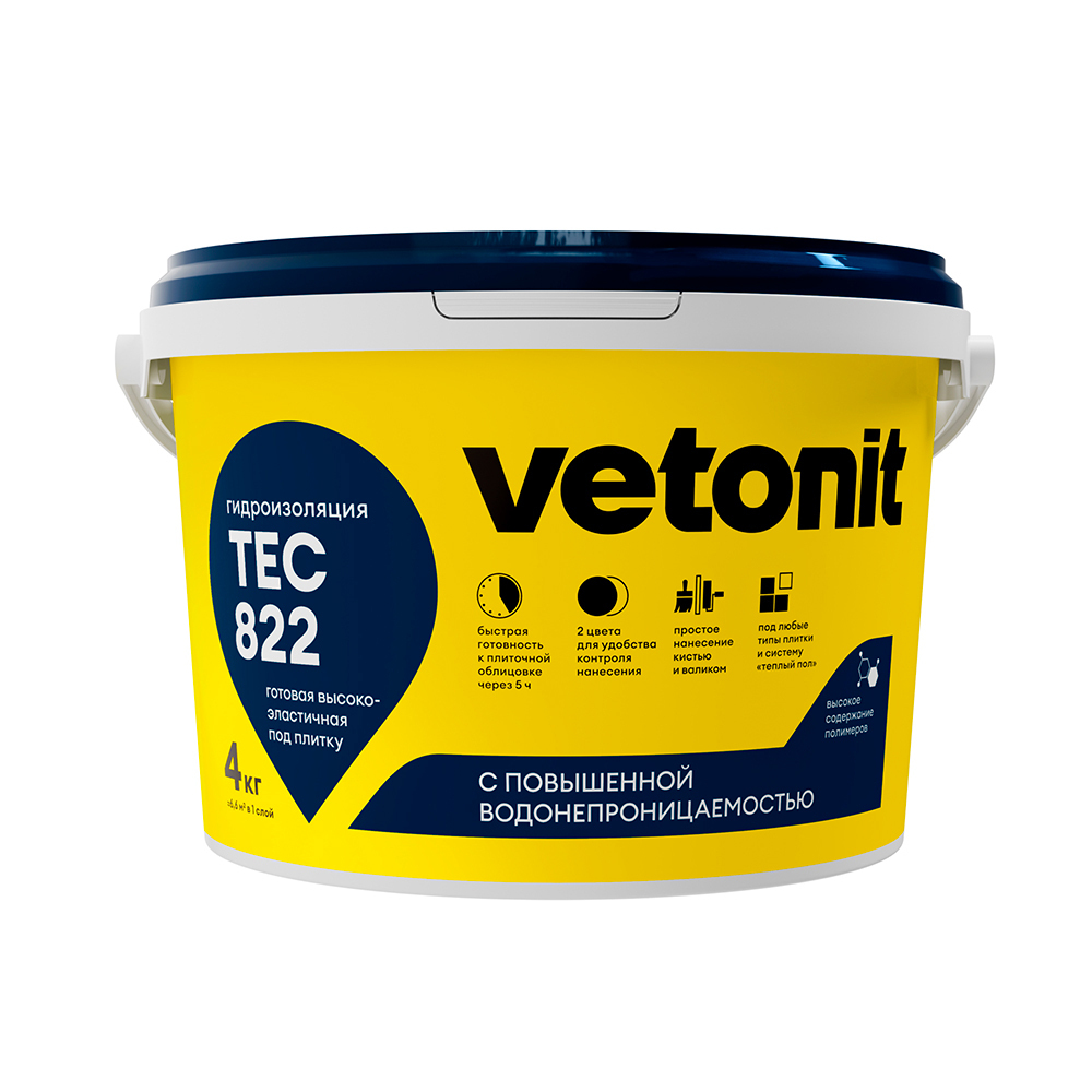 ���������� ������������� ��������� Vetonit Tec 822 ����� 4 ��  