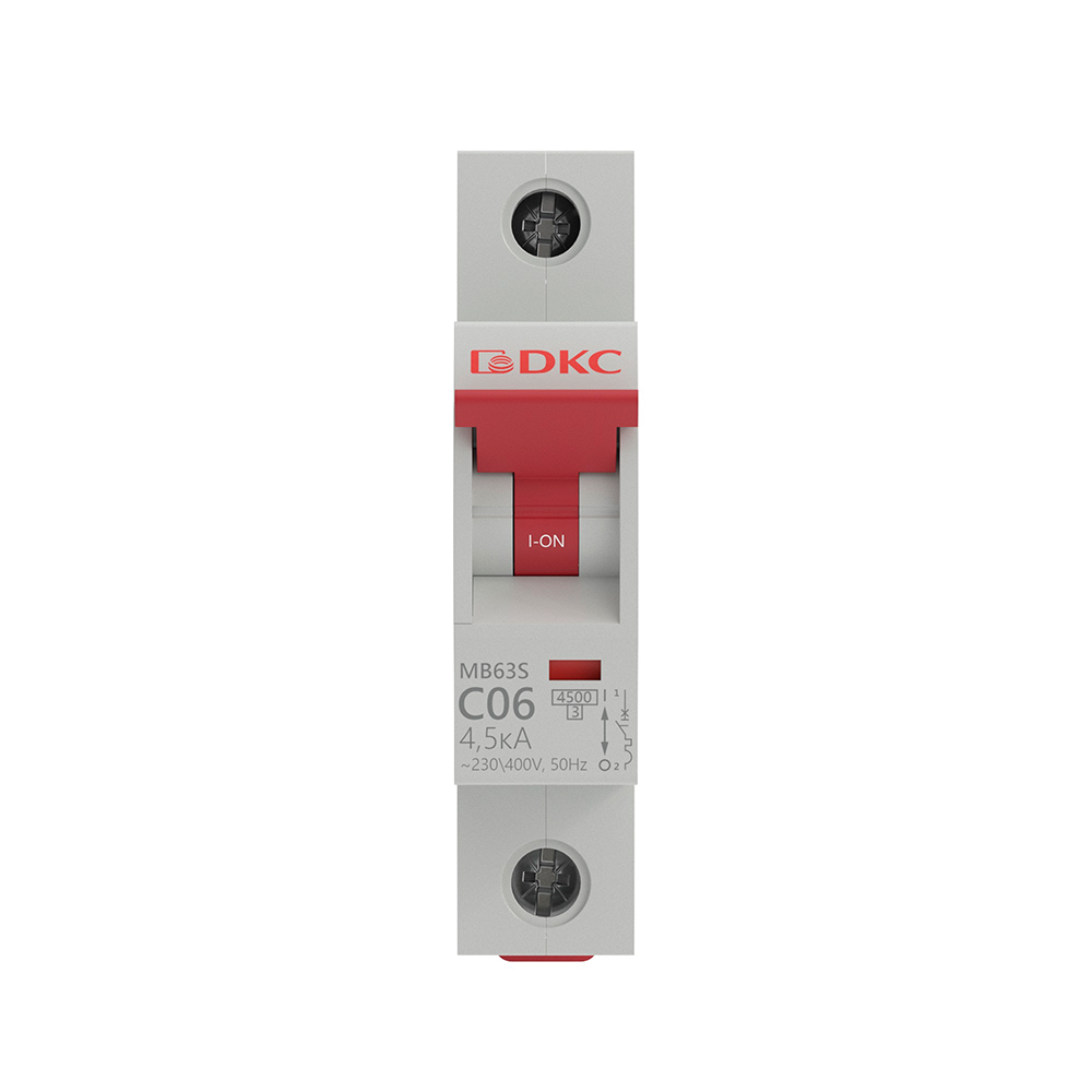 ���������� �������������� ����������� ��������� DKC Yon Max MD63S 1P 6� ��� C 4,5 �� 230 � (MD63S-1PC6)  
