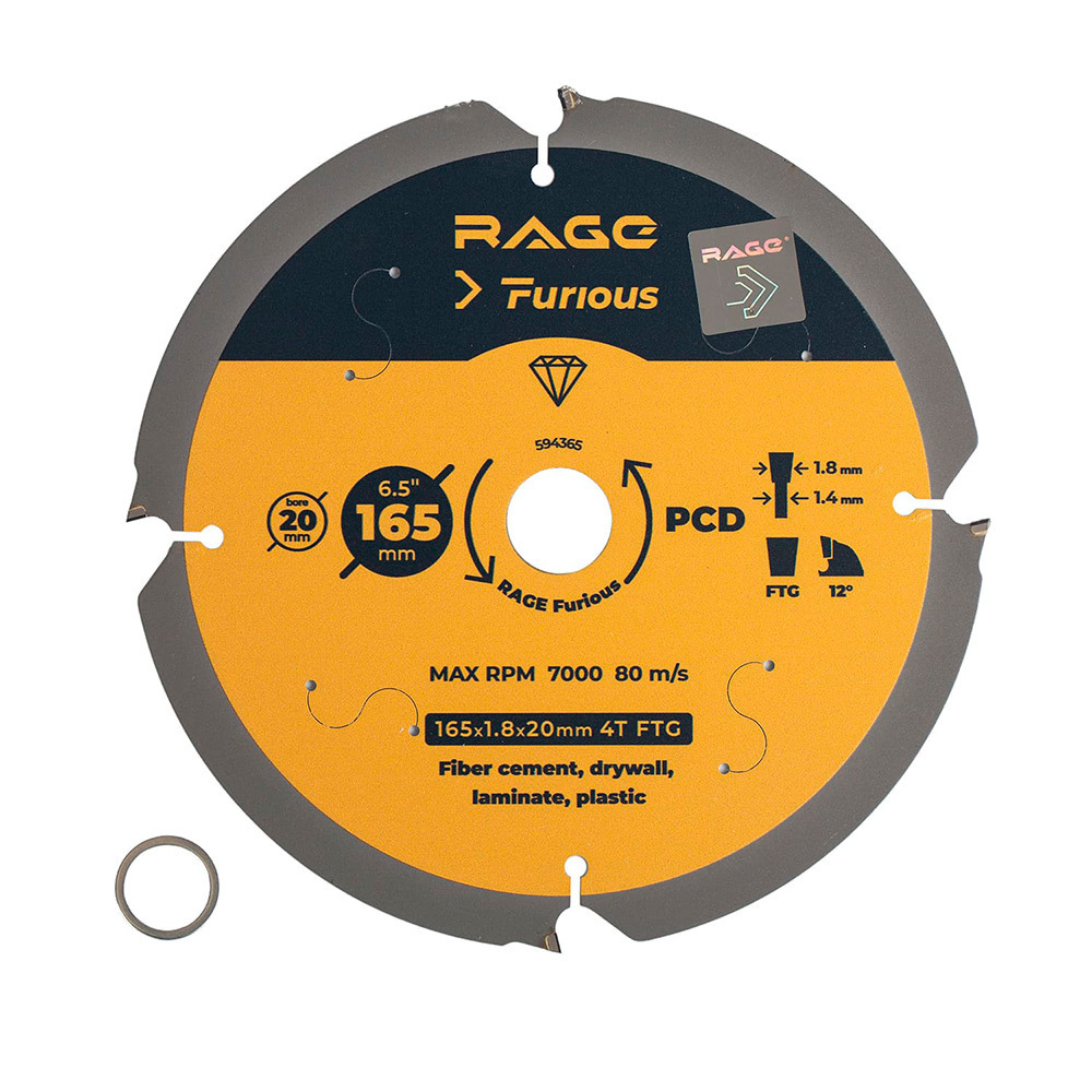 ���������� ���� ������� �� ������������ Rage Furious 165x20x1,4 �� 4 ���� (594365)  