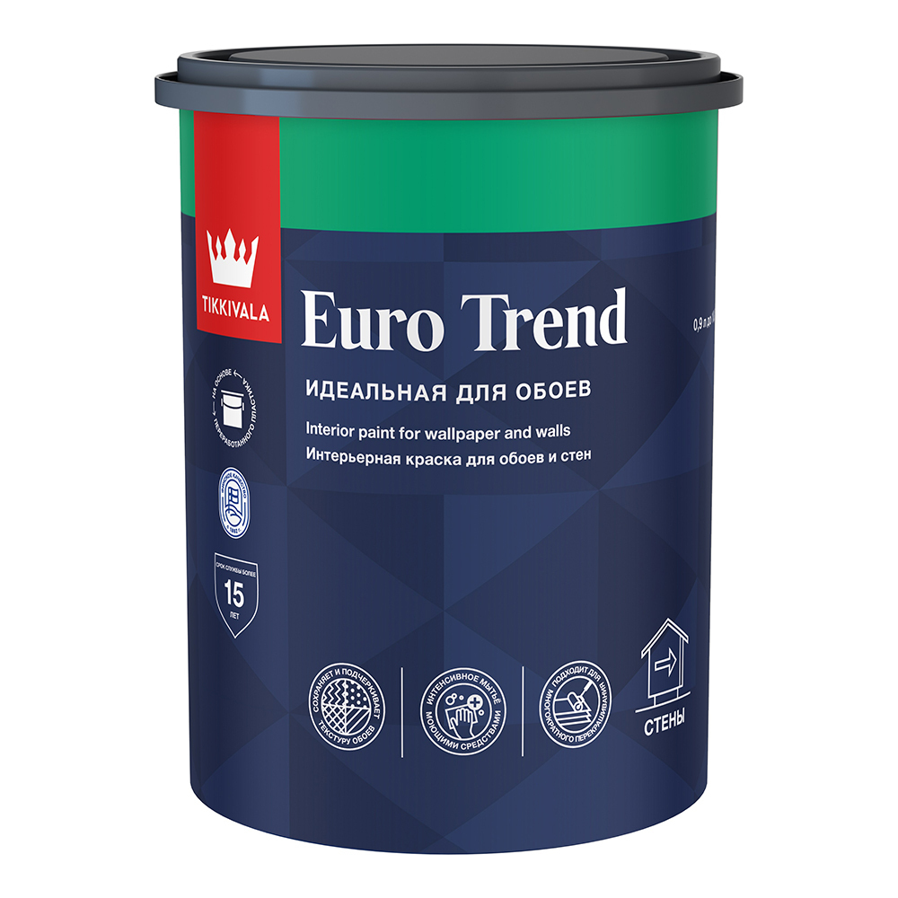 ���������� ������ �������� Tikkurila/Tikkivala Euro Trend ���� A ����� 0,9 �  
