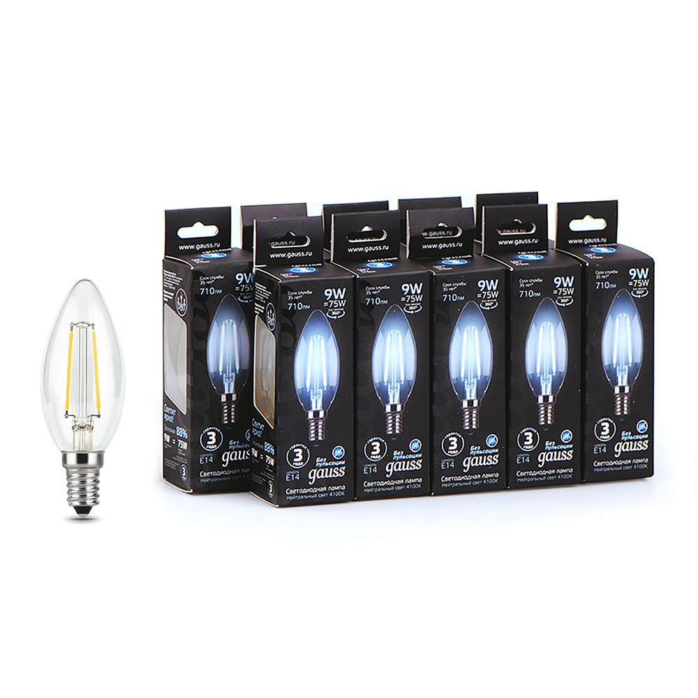 ���������� ����� ������������ ����������� Gauss E14  4100� 9 �� 150-265 � ����� ���������� (10 ��.)  