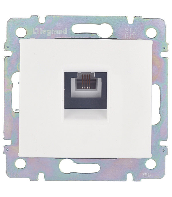���������� ������� ���������� Legrand Valena ������������ ����� RJ11 (694274)  