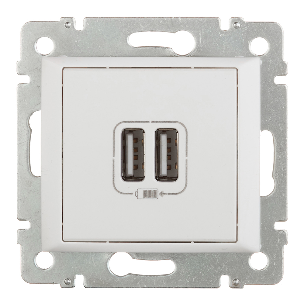 ���������� ������� USB Legrand Valena ������������ ����� 2�USB-A (694370)  