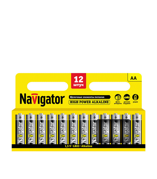 ���������� ��������� Navigator �� ����������� LR6 1,5 � (12 ��.)  