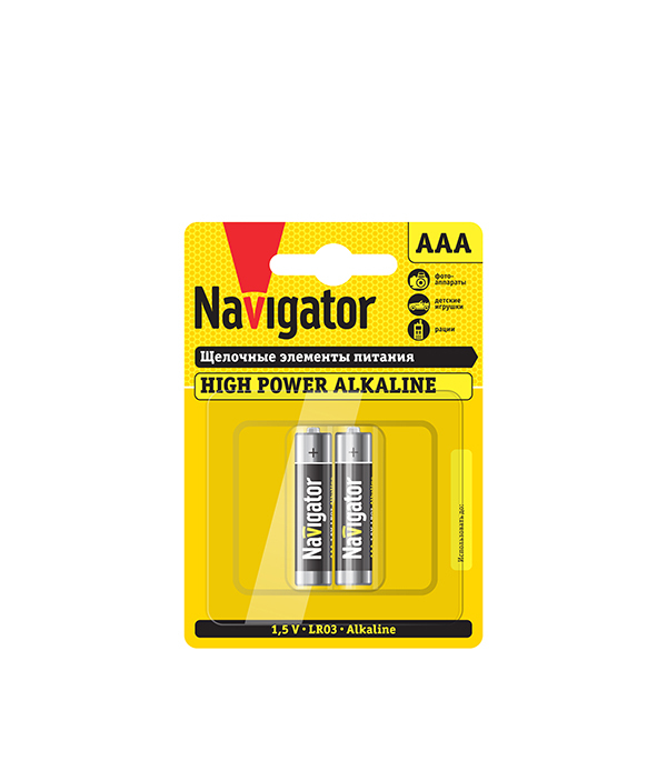 ���������� ��������� Navigator AAA ������������ LR03 1,5 � (2 ��.)  