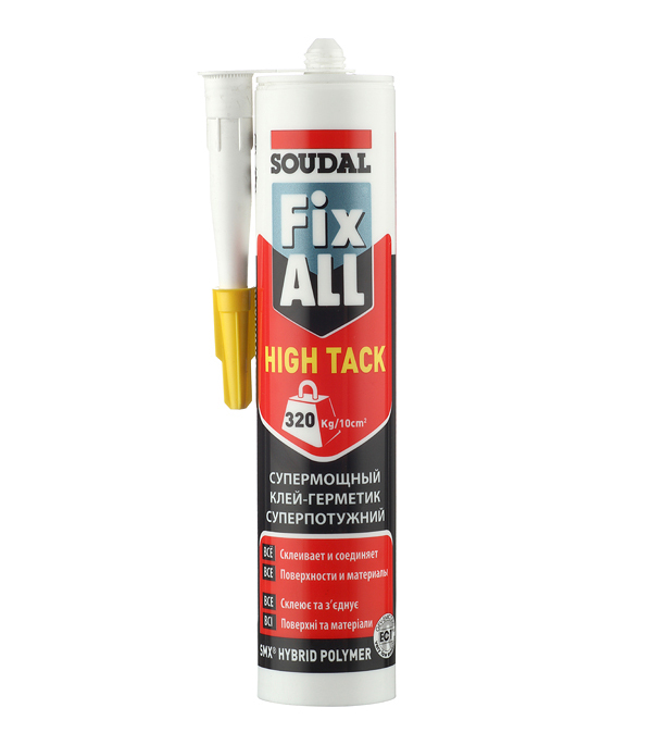 ���������� ����-�������� ��������� Soudal Fix All High Tack ����� 290 ��  