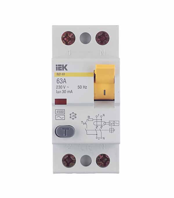 ���������� ��� IEK Karat ��1-63 63� 1P+N ��� AC 30 �� 4,5 �� (MDV10-2-063-030)  