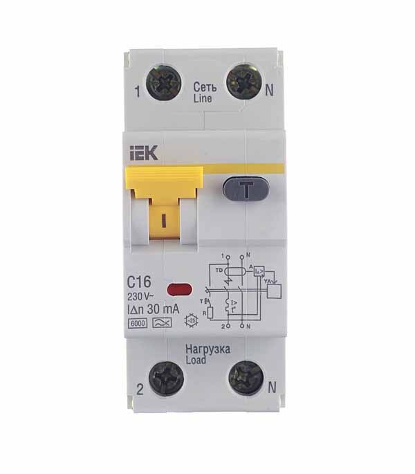 ���������� ������� ���������������� IEK Karat ����-32 16� 1P+N ��� A 30 �� 6 �� (MAD22-5-016-C-30)  