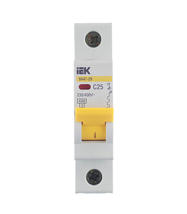 ���������� �������������� ����������� ��������� IEK Karat �� 47-29 1P 25� ��� C 4,5 �� 220 � (MVA20-1-025-C)  