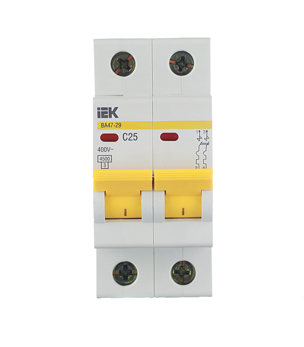 ���������� �������������� ����������� ��������� IEK Karat �� 47-29 2P 25� ��� C 4,5 �� 400 � (MVA20-2-025-C)  
