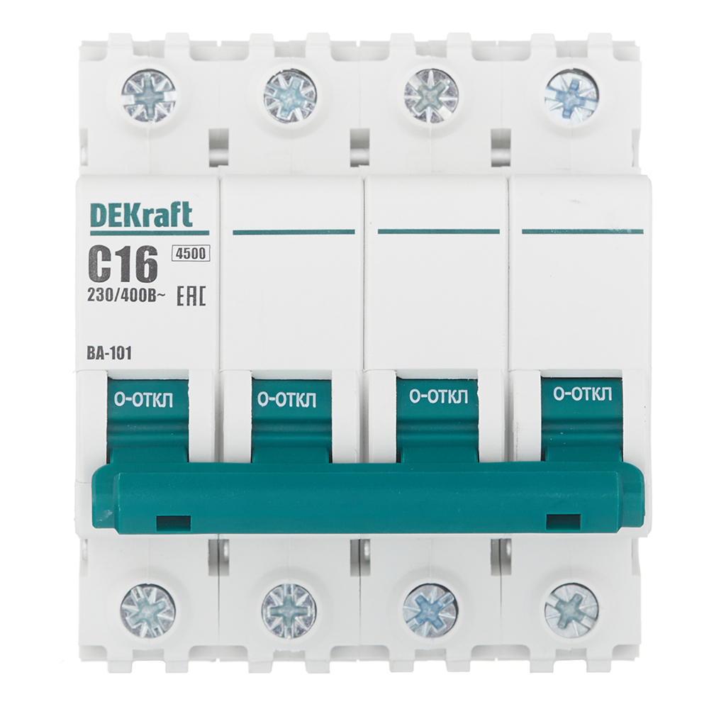 ���������� �������������� ����������� ��������� Dekraft BA-101 4� 16� ��� C 4,5 �� 230/400 � (11090DEK)  
