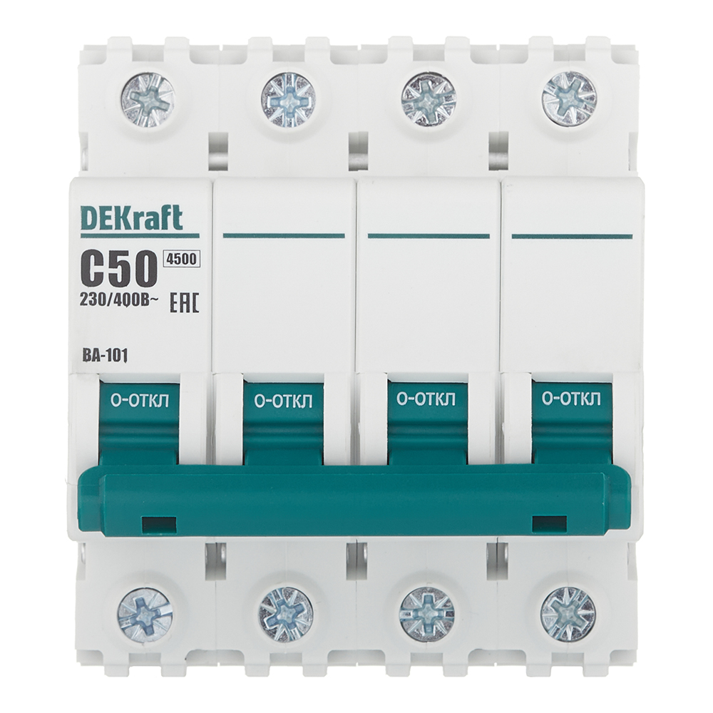 ���������� �������������� ����������� ��������� Dekraft BA-101 4� 50� ��� C 4,5 �� 230/400 � (11095DEK)  