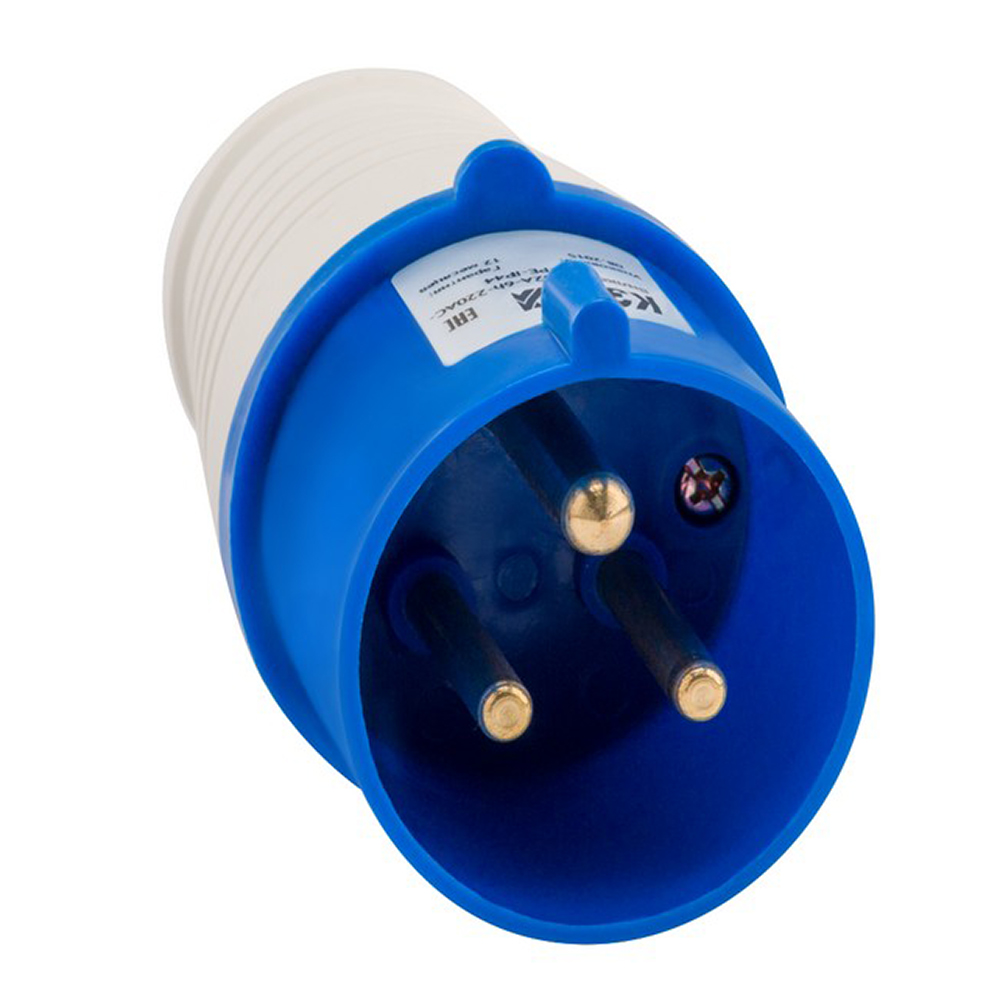 ���������� ����� ������� ������ ���������� ���� � ����������� 2P+PE 16 � 220 � IP44 ����� (222735)  