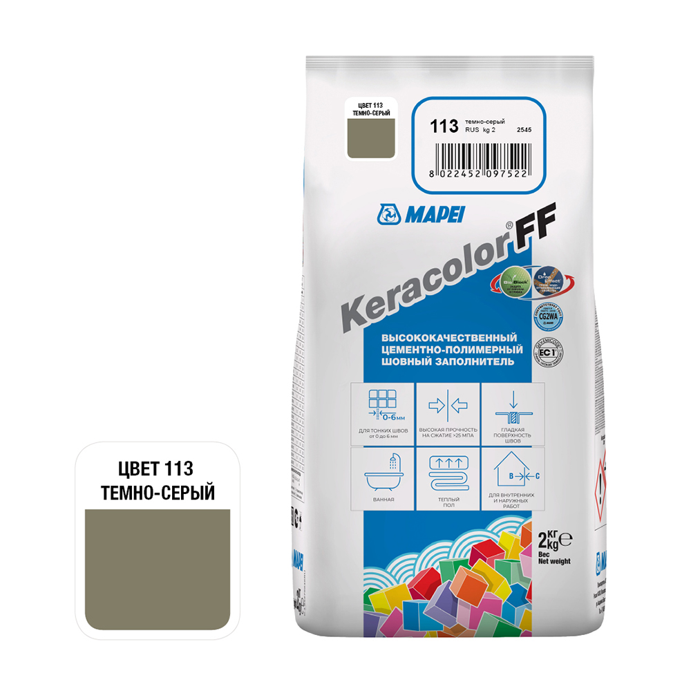 ���������� ������� ��������� Mapei Keracolor FF 113 �����-����� 2 ��  