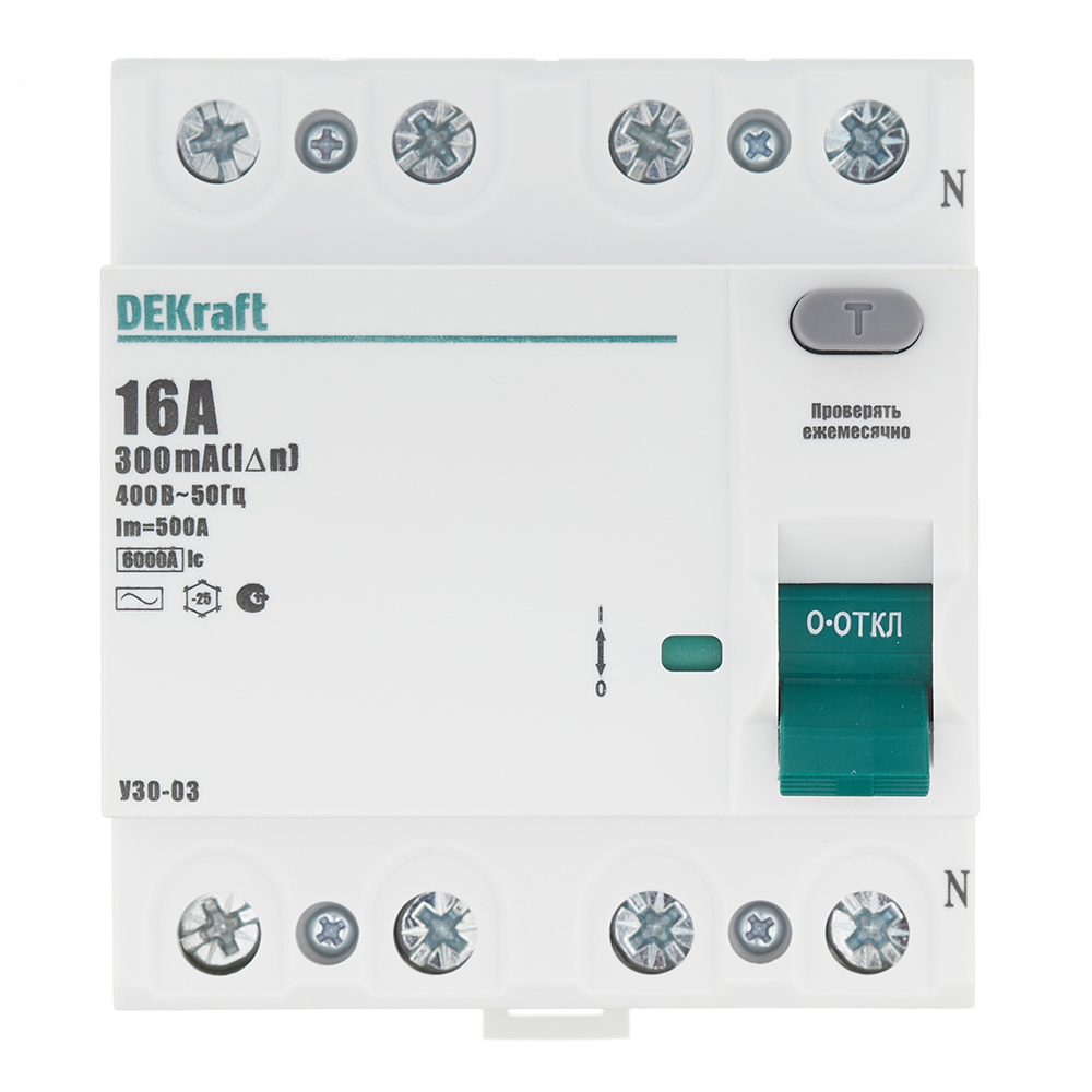���������� ��� Dekraft ���-03 16� 4P ��� AC 300 �� 6 �� ���������� (14091DEK)  
