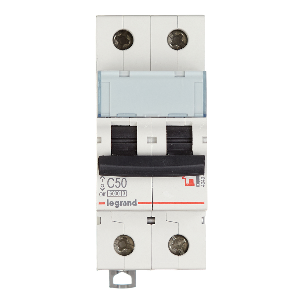 ���������� �������������� ����������� ��������� Legrand TX3 2P 50� ��� C 6 �� 230 � (404047)  