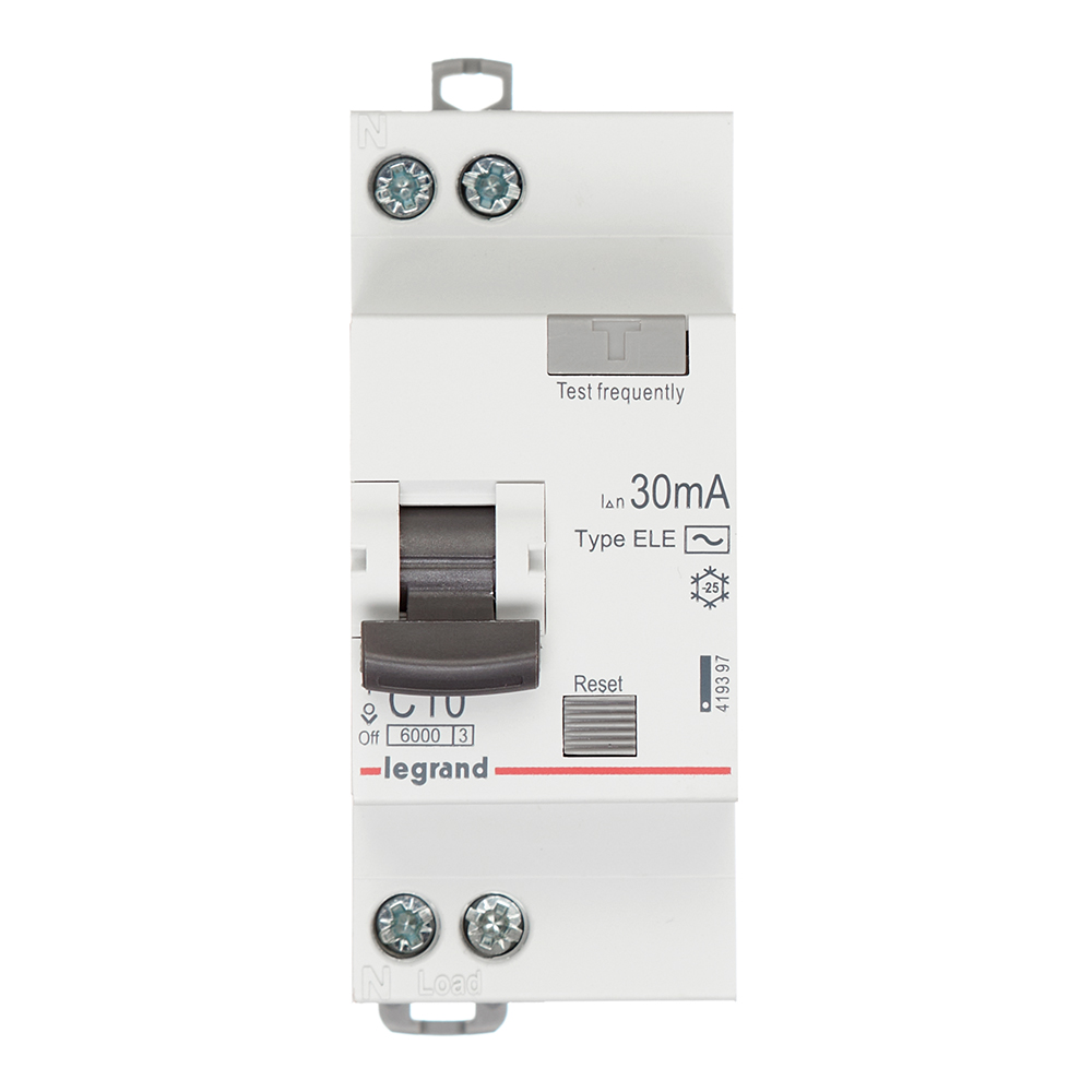 ���������� ������� ���������������� Legrand RX3 10� 1P+N ��� AC 30 �� 6 �� (419397)  