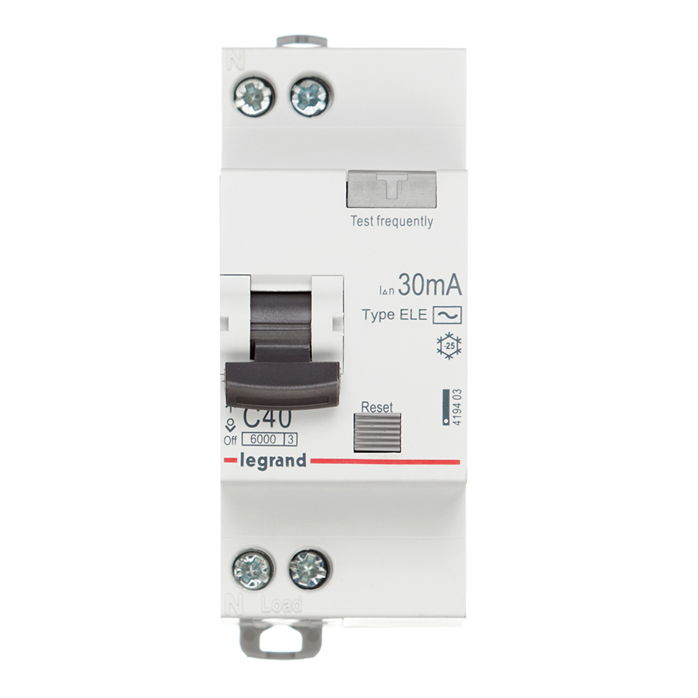 ���������� ������� ���������������� Legrand RX3 40� 1P+N ��� AC 30 �� 6 �� (419403)  