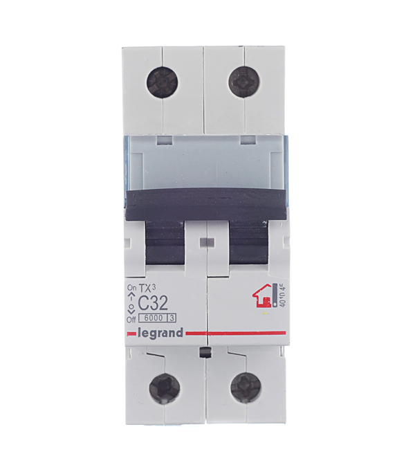 ���������� �������������� ����������� ��������� Legrand TX3 2P 32� ��� C 6 �� 230/400 � (404045)  