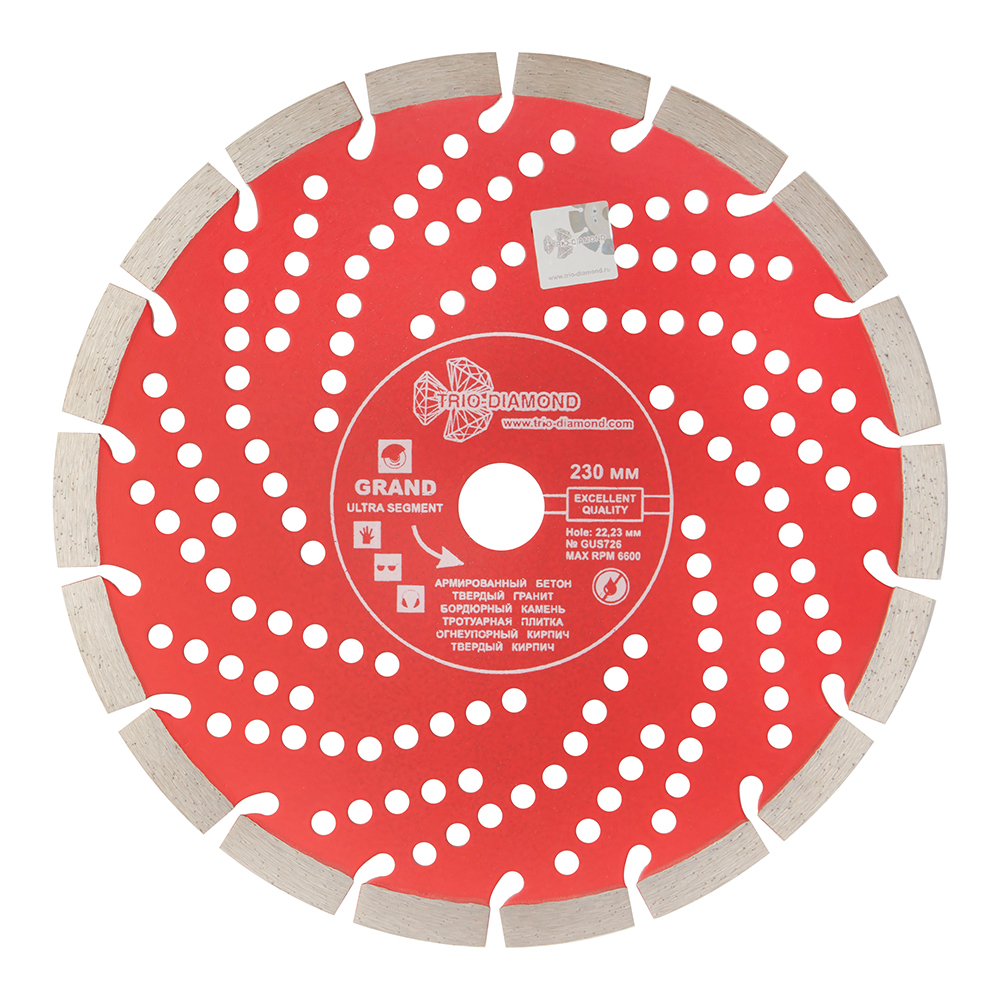 ���������� ���� �������� �� ������ Trio-Diamond Grand Ultra Segment 230�22,2�2,4 �� ���������� ����� ��� (GUS726)  