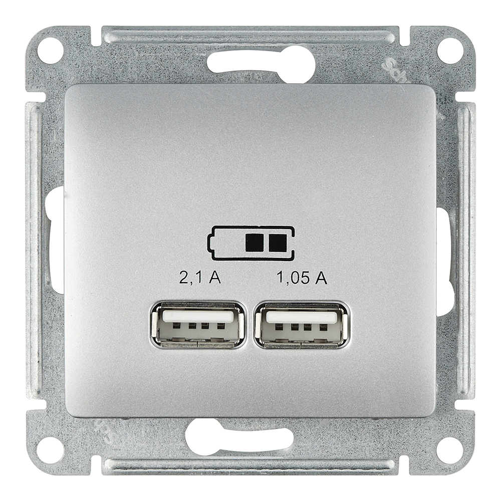 ���������� ������� USB Systeme Electric Glossa ������������ �������� 2�USB-A (GSL000333)  