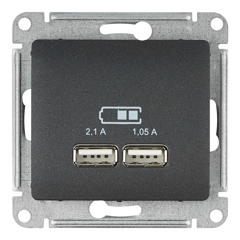 ���������� ������� USB Systeme Electric Glossa ������������ �������� 2�USB-A (GSL000733)  