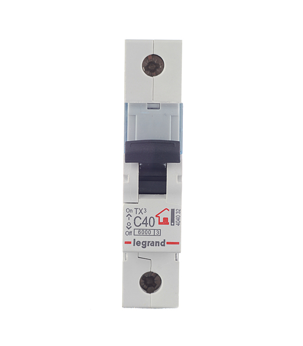 ���������� �������������� ����������� ��������� Legrand TX3 1P 40� ��� C 6 �� 230/400 � (404032)  