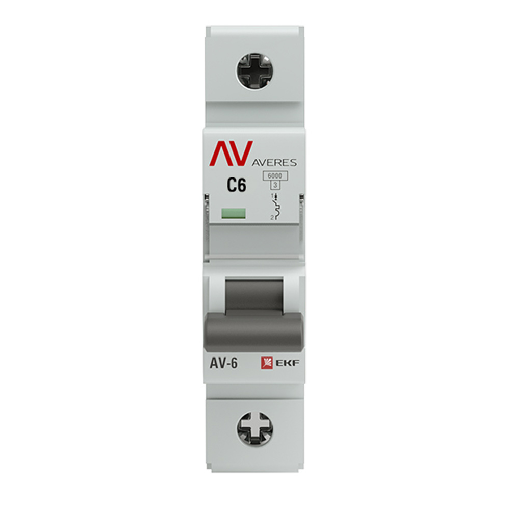 ���������� �������������� ����������� ��������� EKF Averes AV-6 1� 6� ��� C 6 �� 230 � (mcb6-1-06C-av)  