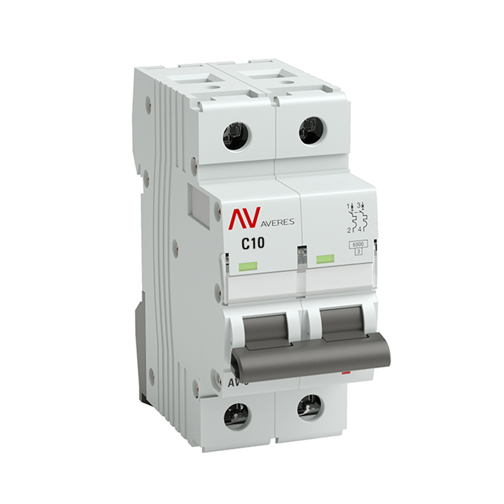 ���������� �������������� ����������� ��������� EKF Averes AV-6 2� 10� ��� C 6 �� 230 � (mcb6-2-10C-av)  