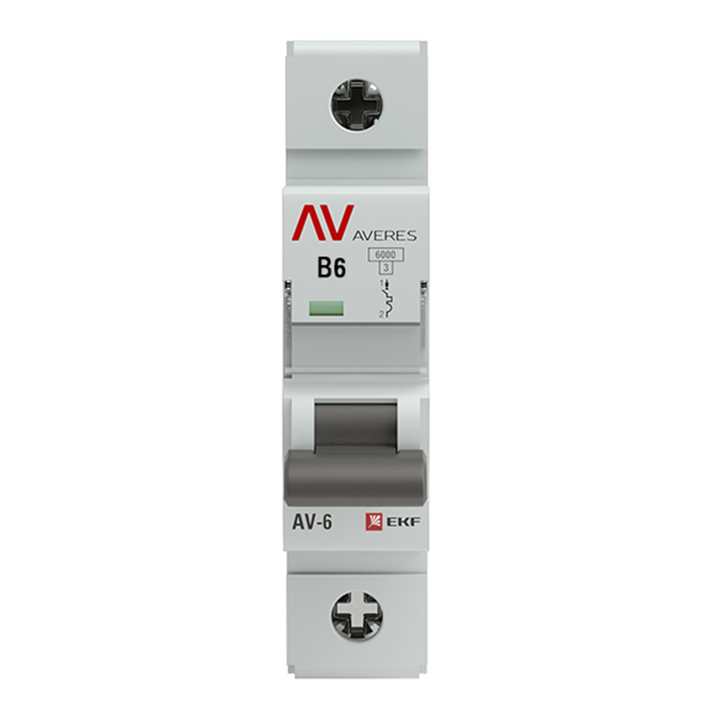 ���������� �������������� ����������� ��������� EKF Averes AV-6 1� 6� ��� B 6 �� 230 � (mcb6-1-06B-av)  