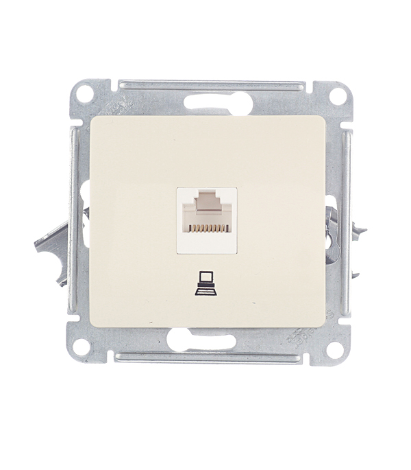 ���������� ������� ������������ Systeme Electric Glossa ������������ ������� RJ45 (GSL000281K)  