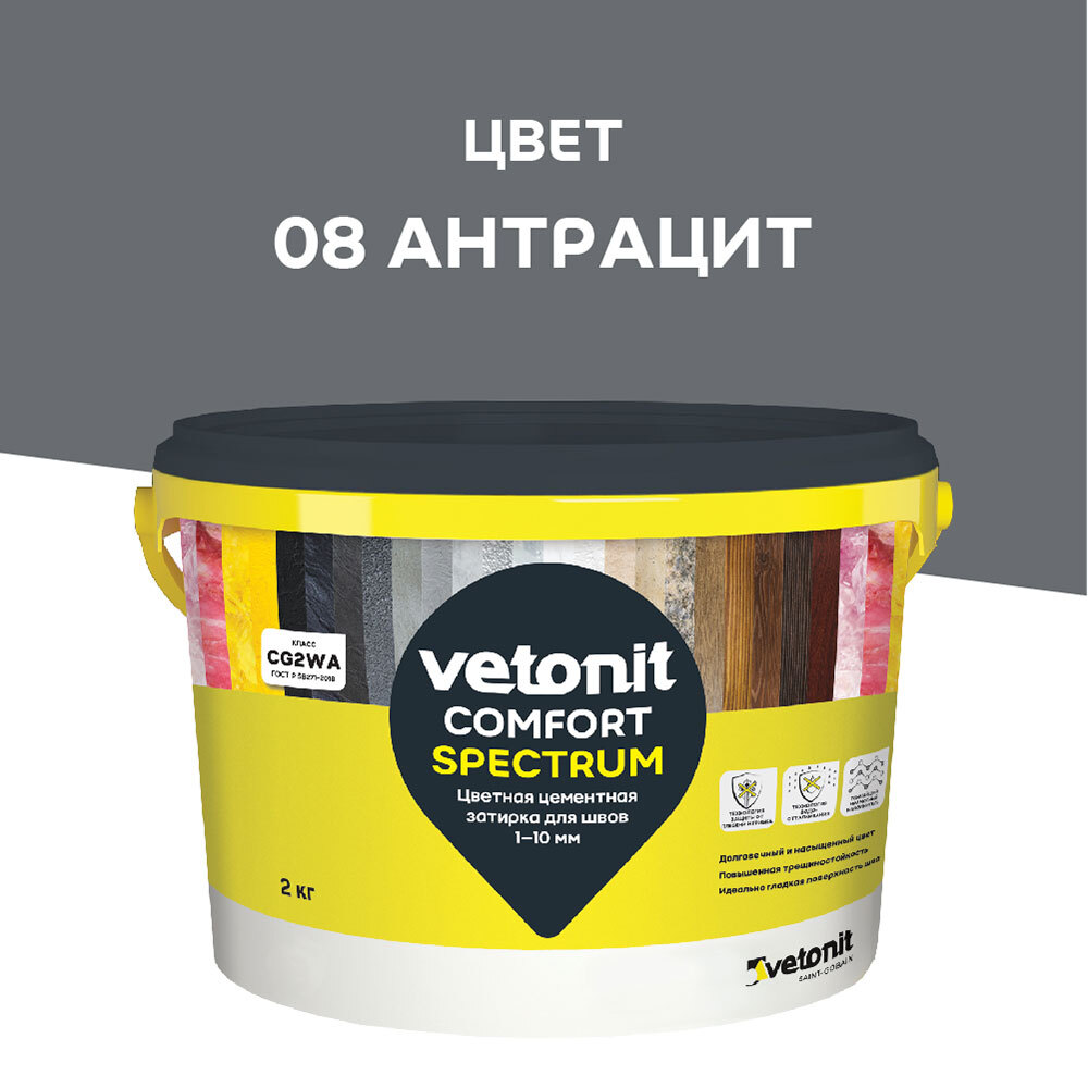 ���������� ������� ��������� Vetonit Comfort Spectrum 08 �������� 2 ��  