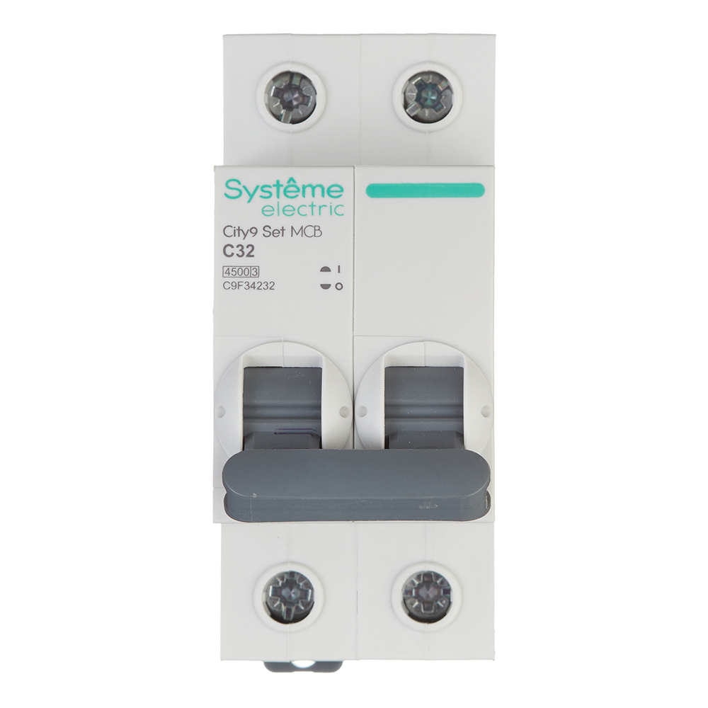 ���������� �������������� ����������� ��������� Systeme Electric City9 Set 2P 32� ��� C 4,5 �� 230 � (C9F34232)  