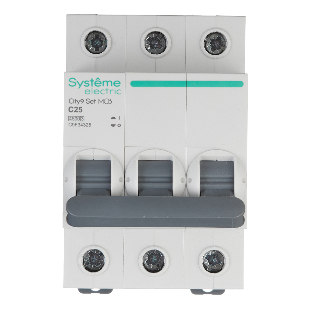 ���������� �������������� ����������� ��������� Systeme Electric City9 Set 3P 25� ��� C 4,5 �� 230 � (C9F34325)  
