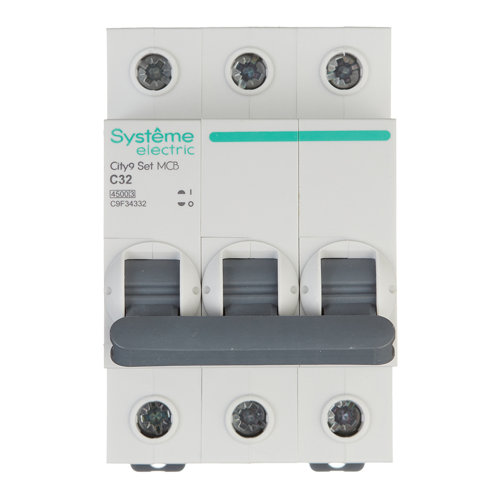 ���������� �������������� ����������� ��������� Systeme Electric City9 Set 3P 32� ��� C 4,5 �� 400 � (C9F34332)  